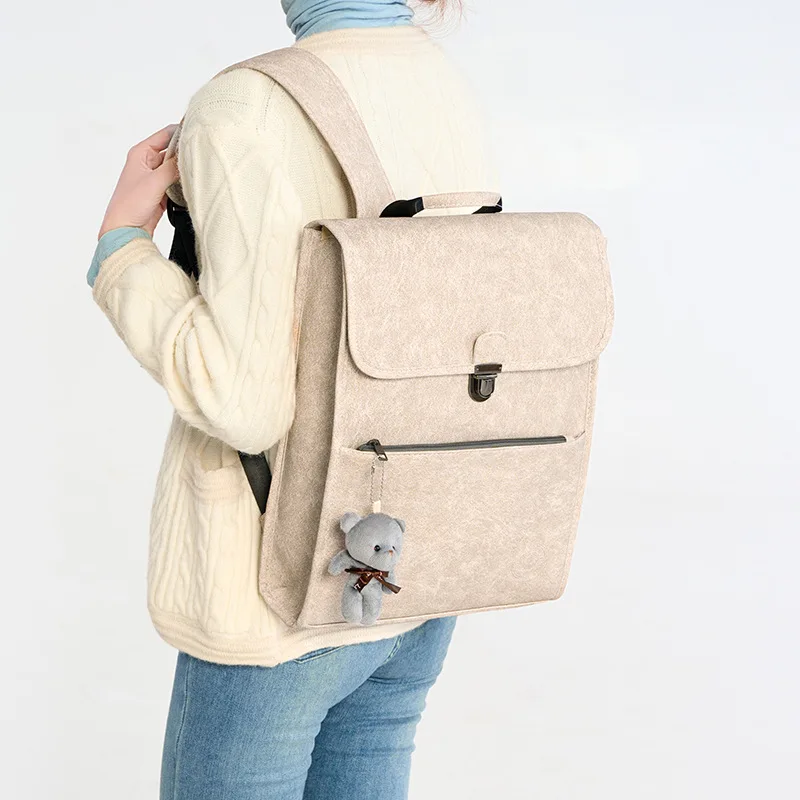 

New Backpack, Korean Style Casual Bag, Simple Travel Bag, College Student Bag, Laptop Backpack