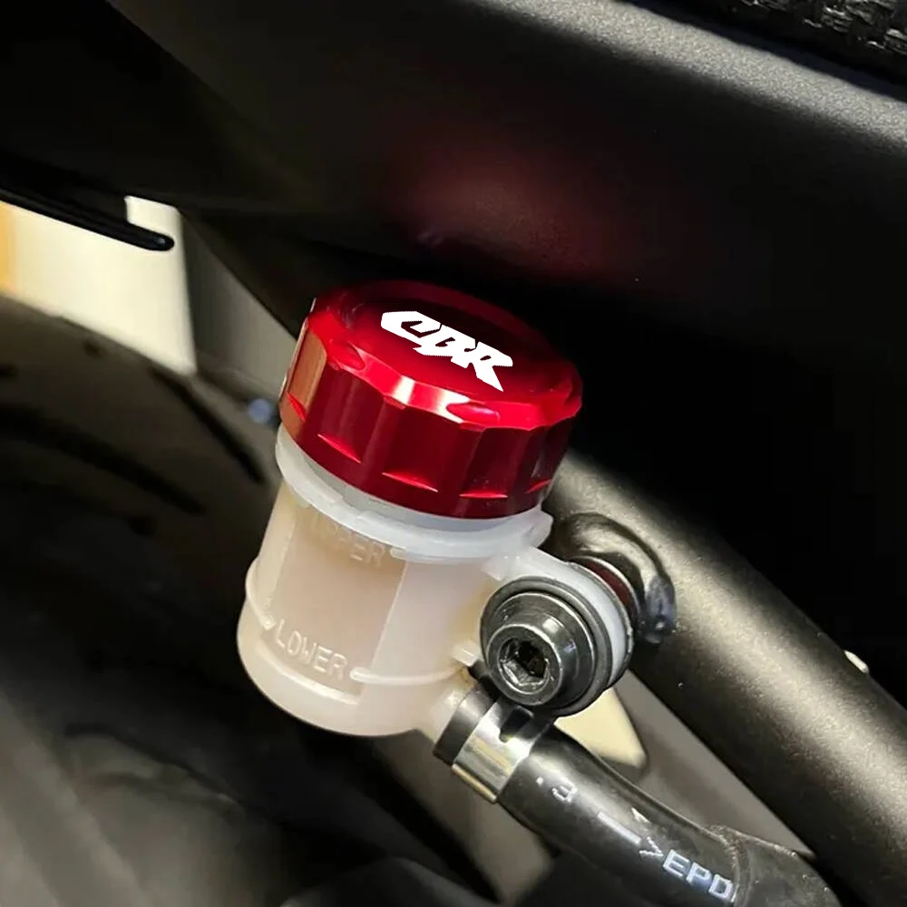 

For Honda CBR600RR CBR1000RR CBR 600 RR 600RR 1000RR Motorcycle Rear Brake Fluid Cylinder Master Reservoir Cover Cap Accessories