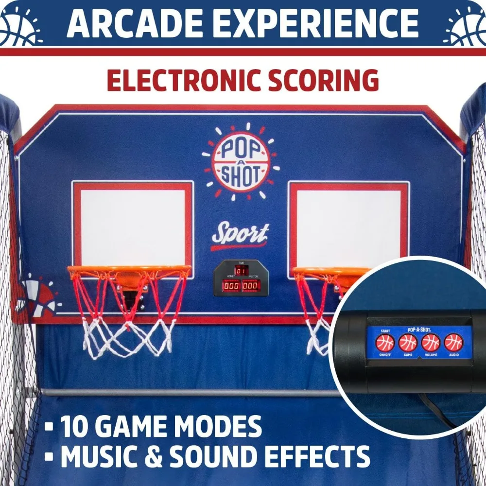Sport |   Arcade-Basketball-Spaß zu Hause