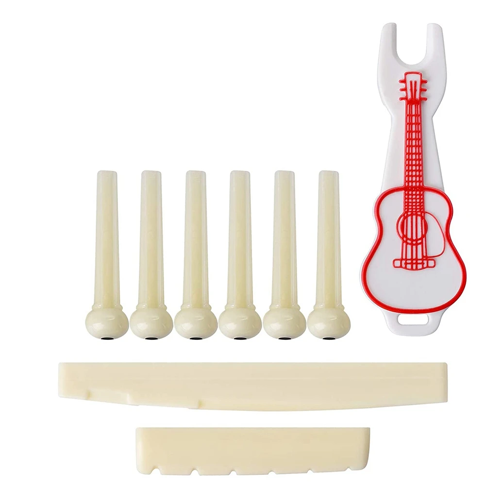 

N17R 9 шт. мостовые штифты для акустической гитары, детали и аксессуары для гитары идеально восстанавливают чистый тон