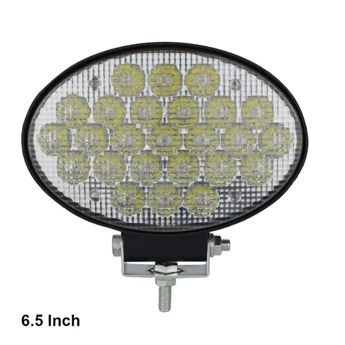 Imagen 2 del producto JALN7-Luz LED Ovalada para Tractor, lámpara de inundación para Kubota John Deere, Faro de conducción todoterreno, Turck, Massey Ferguson Case IH, 6,5 pulgadas