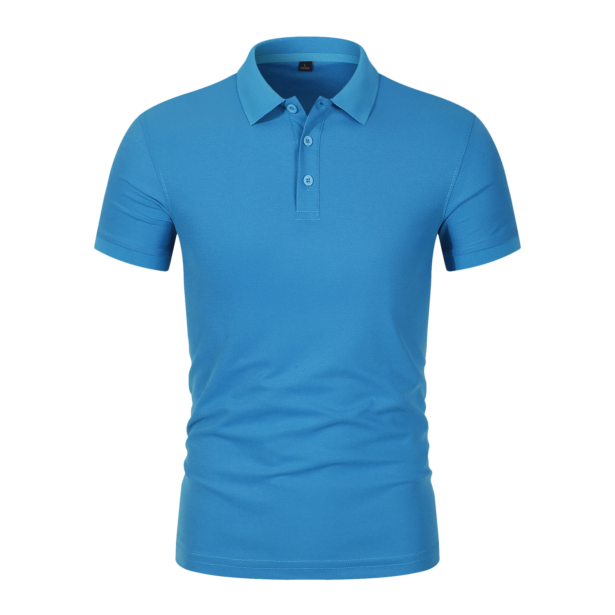 

jeansian Men's Sport Tee Polo Shirts POLOS Poloshirts Golf Tennis Badminton Dry Fit Short Sleeve LSL243