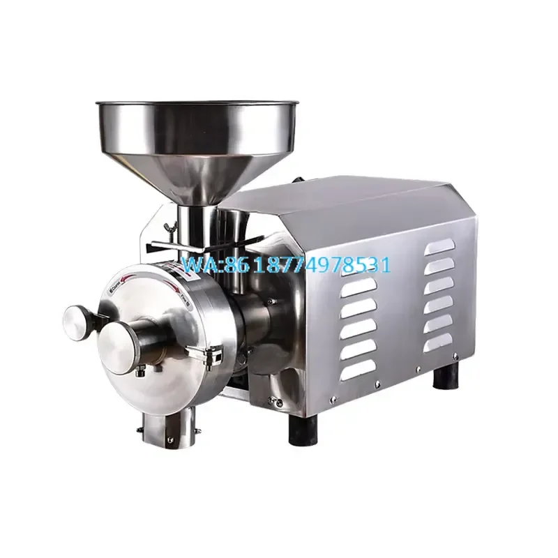 Wmwmnu for Industrial Stainless Steel Duty Wheat Flour Herb Grinder Mini Powder Grinding