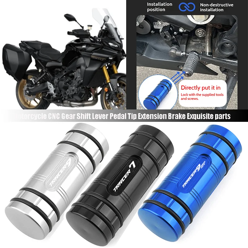 

New For YAMAHA TRACER7 Tracer9/9GT/900GT Tracer 7/9/9gt/900gt 700gt Gear Shift Lever Pedal Tip Extension Brake Exquisite parts
