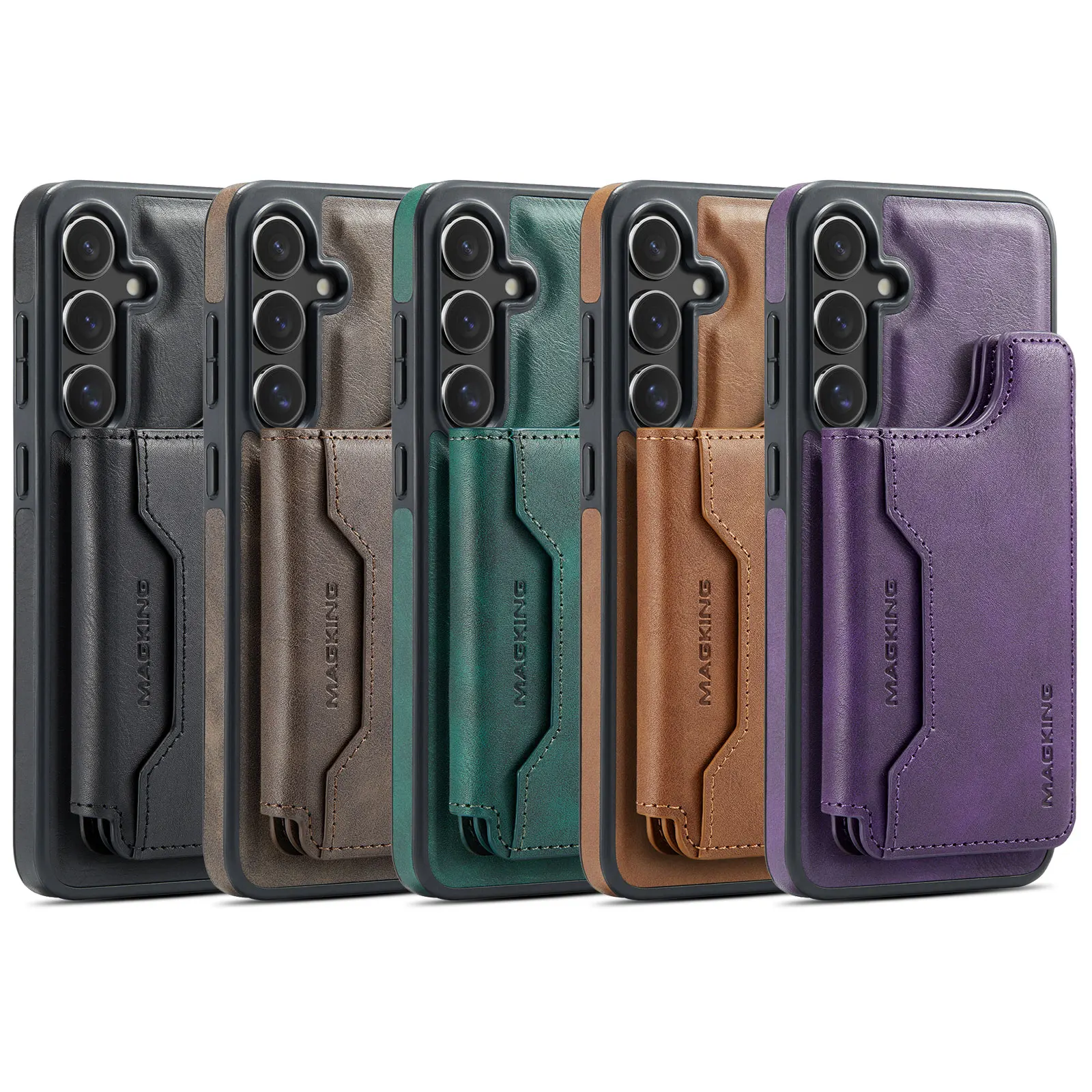 2 em 1 titular do cartão desta - Bifold Leather Wallet avaliação e preço