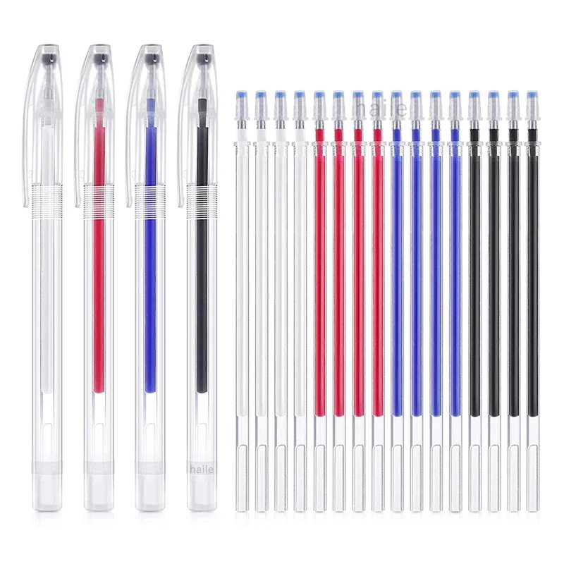 High Temperature Disappearing Pen set Heat Erasable Fabric Pen Case Refills DIY Patchwork Garment Dash Marker Pens