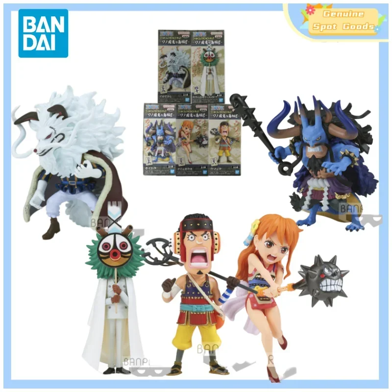 

Genuine Bandai ONE PIECE WCF Wano Country The Island of Ghosts Vol8 Anime Action Figures Model Figure Toys Gift for Children