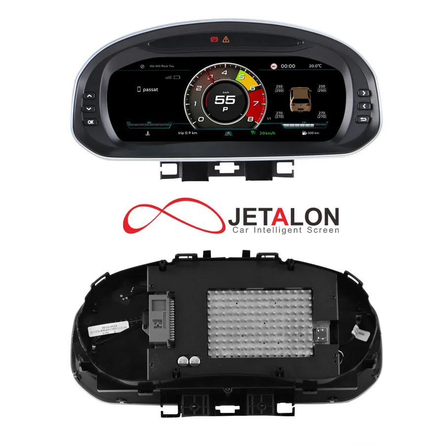 10.25 Inch Virtual Cockpit Digital LCD Instrument Cluster Speedometer Dashboard Screen For Volkswagen Jetta 2013-2019