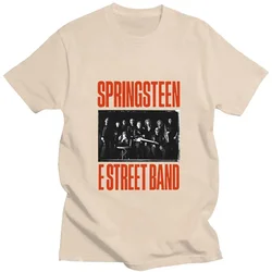 Bruce Springsteen T Graphic Printing Gothic Punk Tee-shirt Short Sleeve O-neck Unisex Tshirt Sudaderas Comfortable Tees
