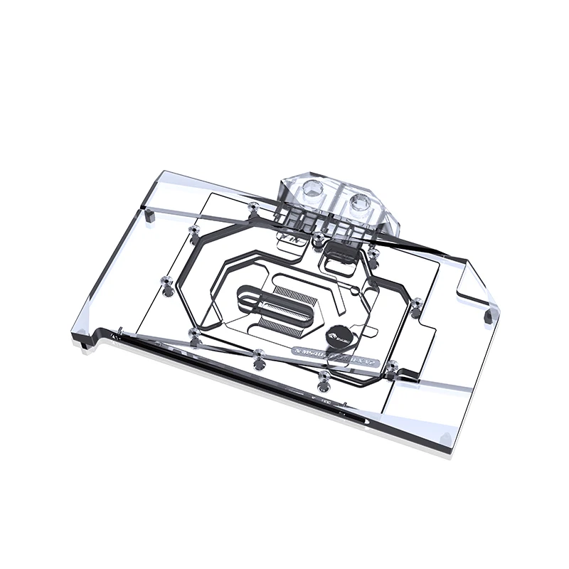 Imagem -05 - Bykski Gpu Water Block para Msi Geforce Rtx 4070 ti Suprim 12g Placa Gráfica Sistema de Refrigeração Radiador de Cobre N-ms4070titrio-x-v2