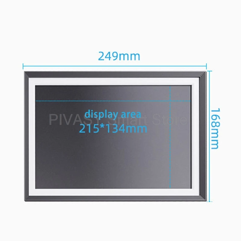 10 インチ IPS スクリーンデジタルフォトフレーム縦横置き画像ビデオプレーヤー電子フレーム多言語 1280x800