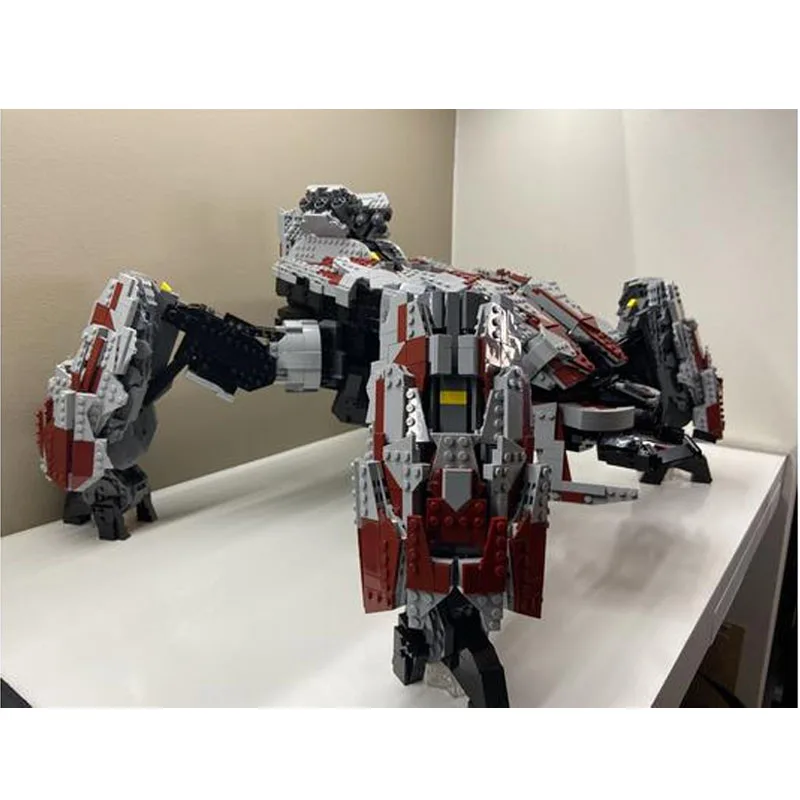 Movie Series MOC-105211 Halo Banishment Scarab Building Block Toys 6869 Pieces Assembly Building Blocks Kids Toys Birthday Gifts