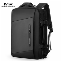 Mark Ryden 17 inch Laptop Backpack Raincoat Male Bag USB Recharging Multi-layer Space Travel Male Bag Anti-thief Mochila