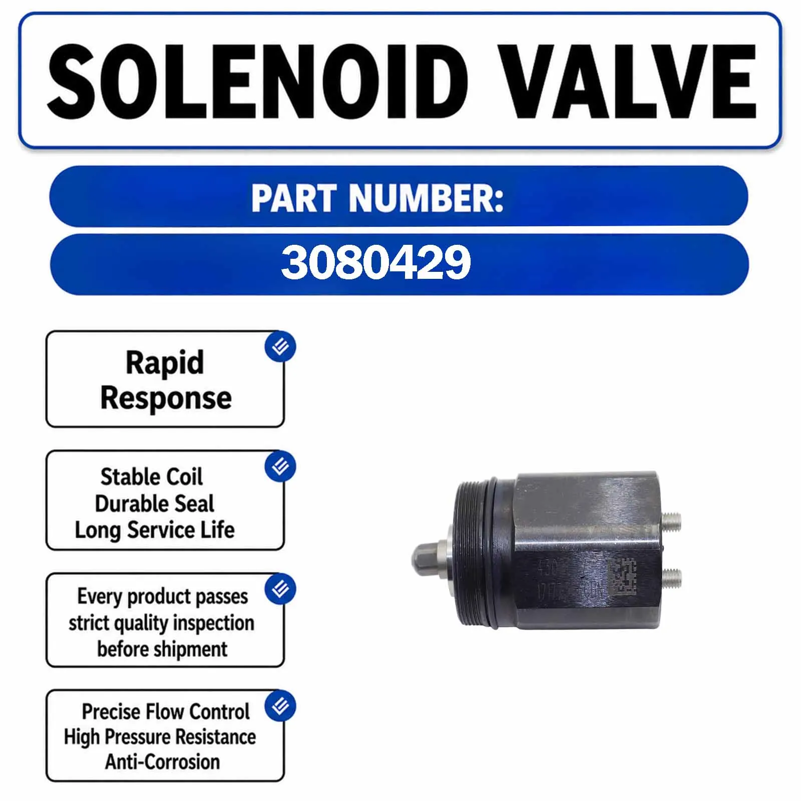 Fuel Injector Valve 3080429 For Cummins M11 QSM11 ISM11 Engine