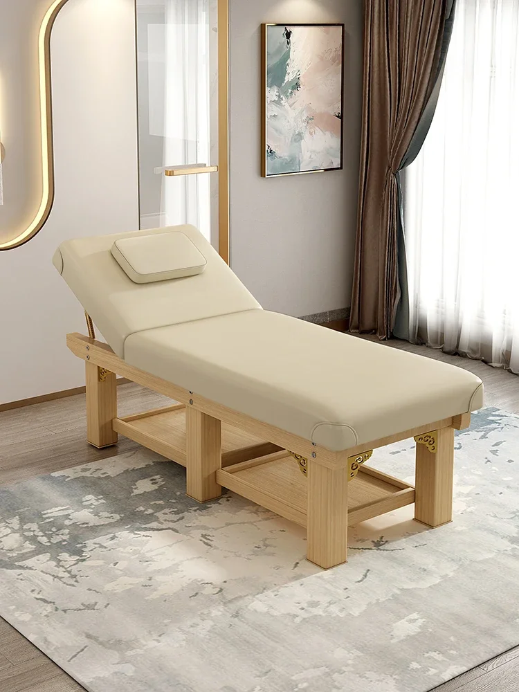 specialized for massage and stepping on the back, high-end physical therapy bed with holes for moxibustion in beauty salons