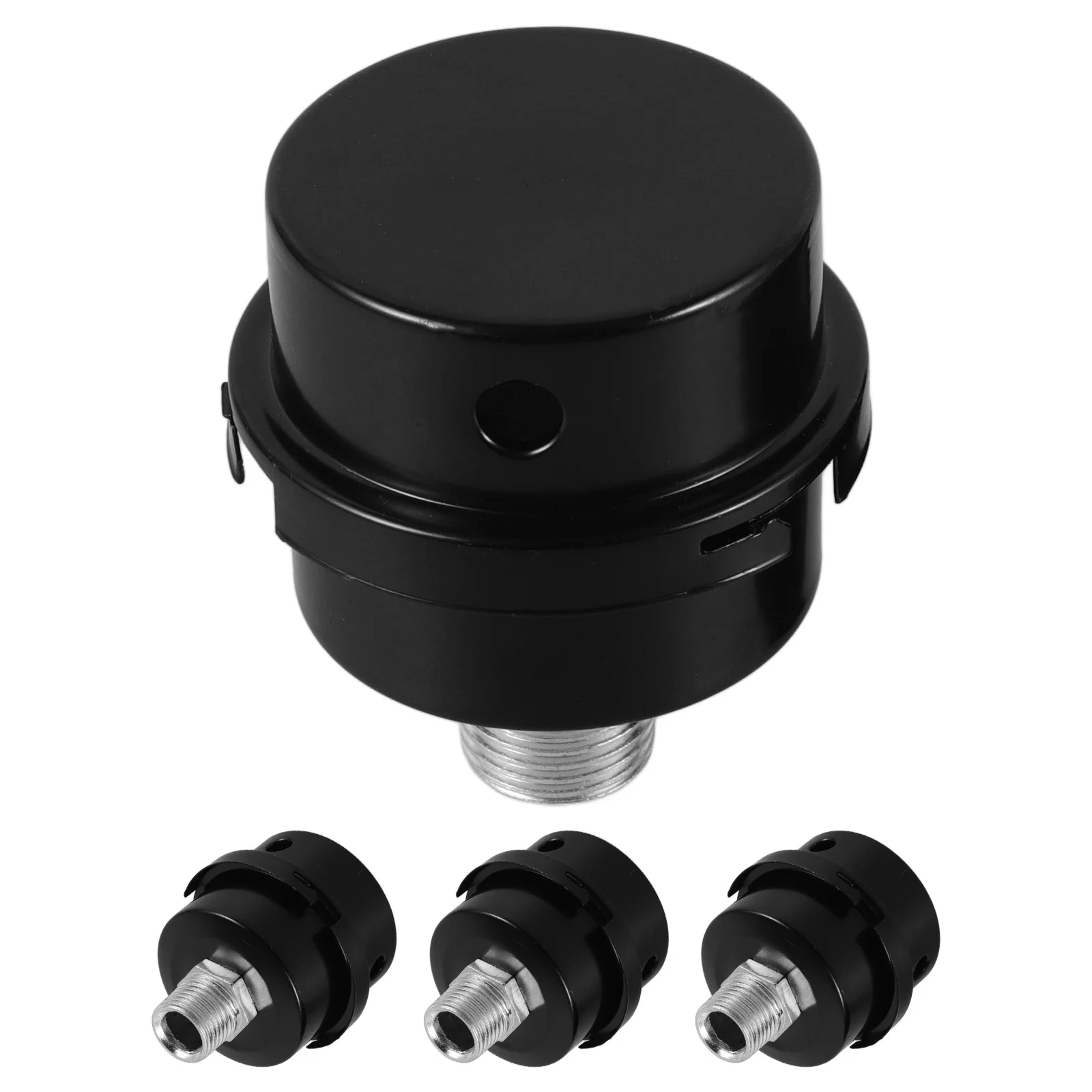 

4Pcs Air Compressor Intake Filter Practical Design Air Compressor Replacement Parts Noise Reduction Intake Filter