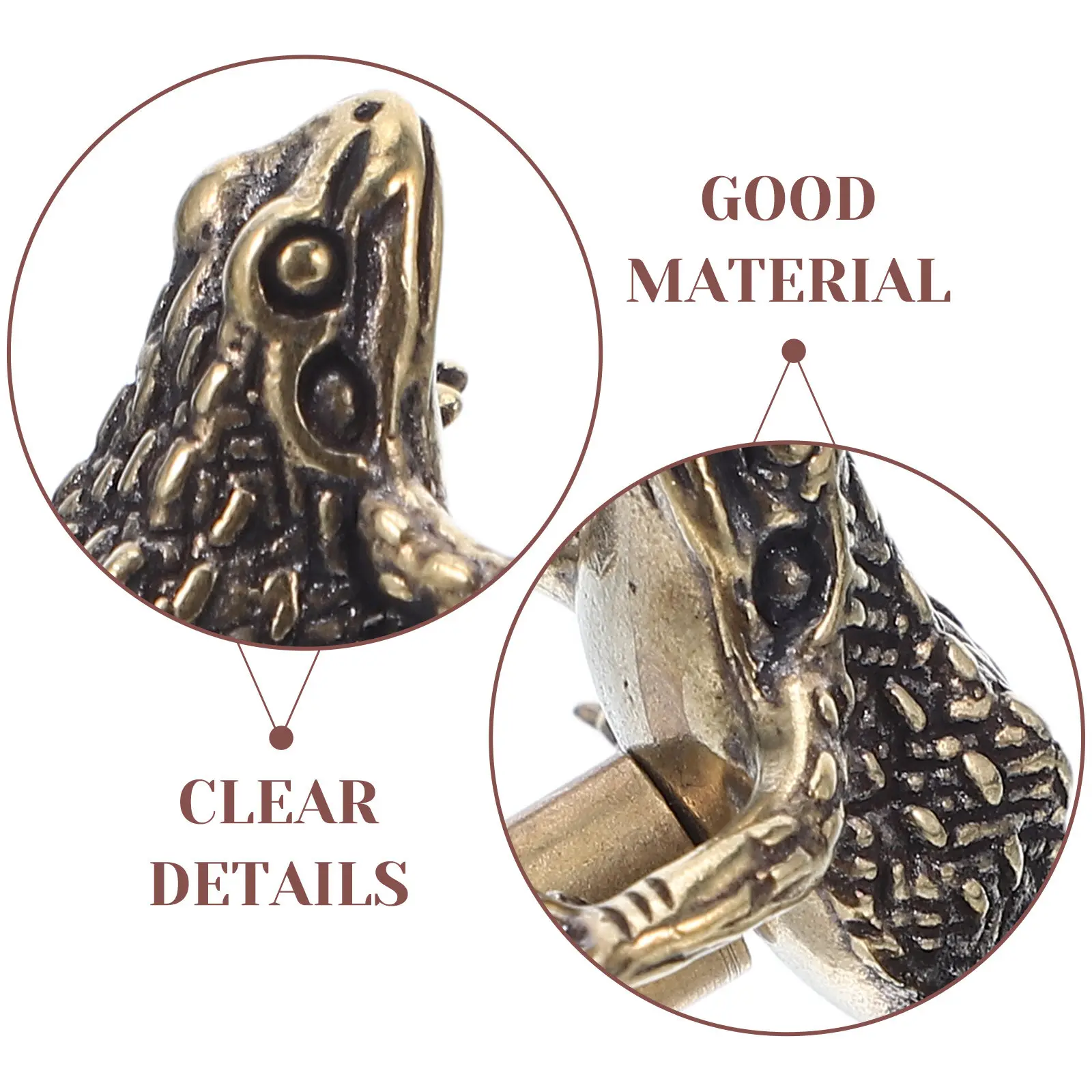 Brass Toad Door Pulls Traditional Chinese Prosperity Design Ergonomic Scratch-Resistant Cabinet Handles for Drawers and Cabinets