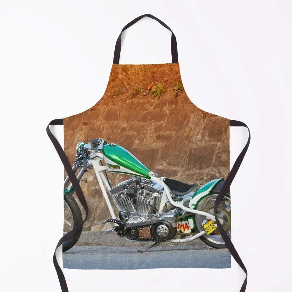 Hector Pedrol's Custom Chopper Apron Kitchen And Household Goods with personal logo Kitchens Accessories japanese woman Apron