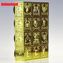 Saint Seiya Myth Cloth Gold EX Pandora Box Aries Gemini Cancer Leo Virgo Libra Scorpio Sagittarius Aquarius Pisces Set 12 Figure