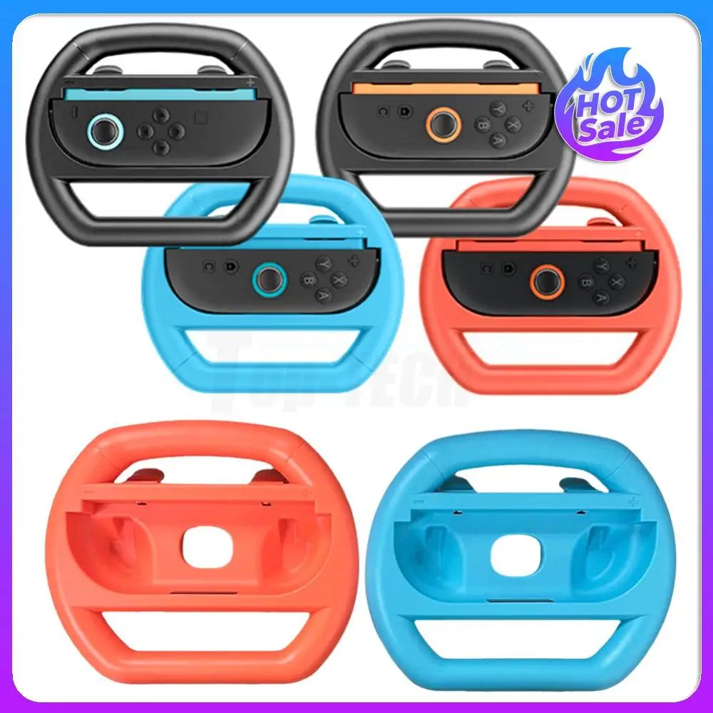 4 pacotes de suporte de alça de controlador de rodas de corrida para controladores Joy-Con Nintendo Switch2