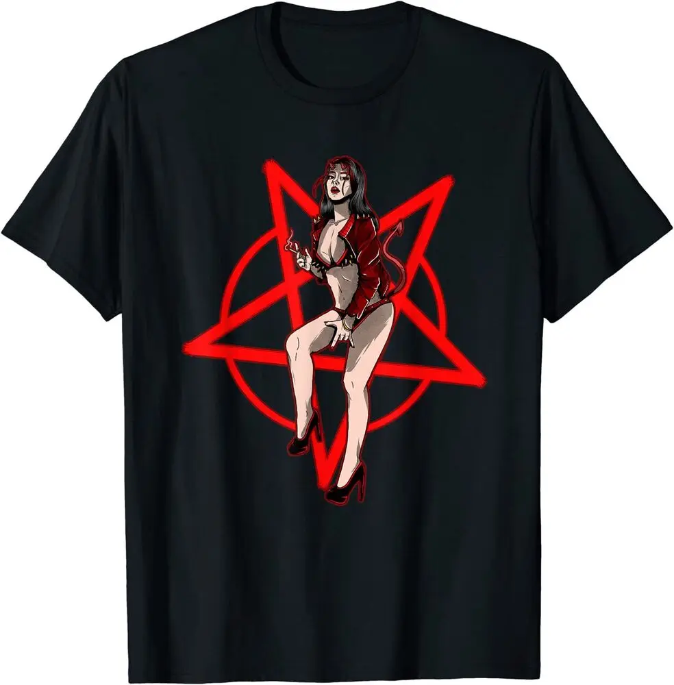 Seksowna kobieta Pentagram t-shirt Anime graficzne koszulki dla mężczyzn odzież damska z krótkim rękawem koszulki Y2K topy New Arrival lato