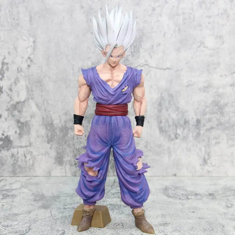 

Dragon Ball Super Hero White God Beast Wu Fan Handmade Model Decoration Surrounding Dolls