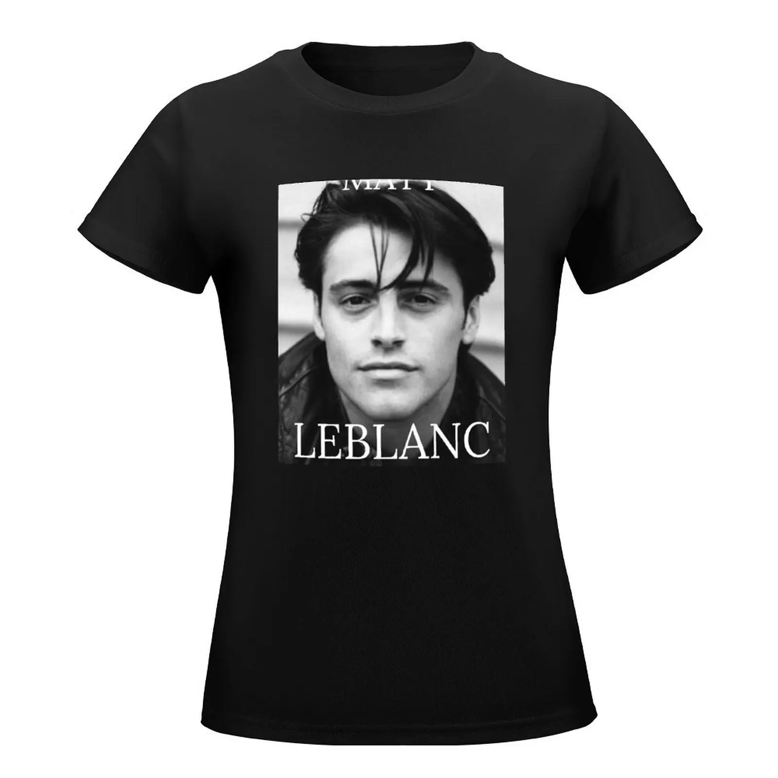 Matt Leblanc T-Shirt vintage clothes kawaii clothes animal print shirt for girls Women's cotton t-shirt