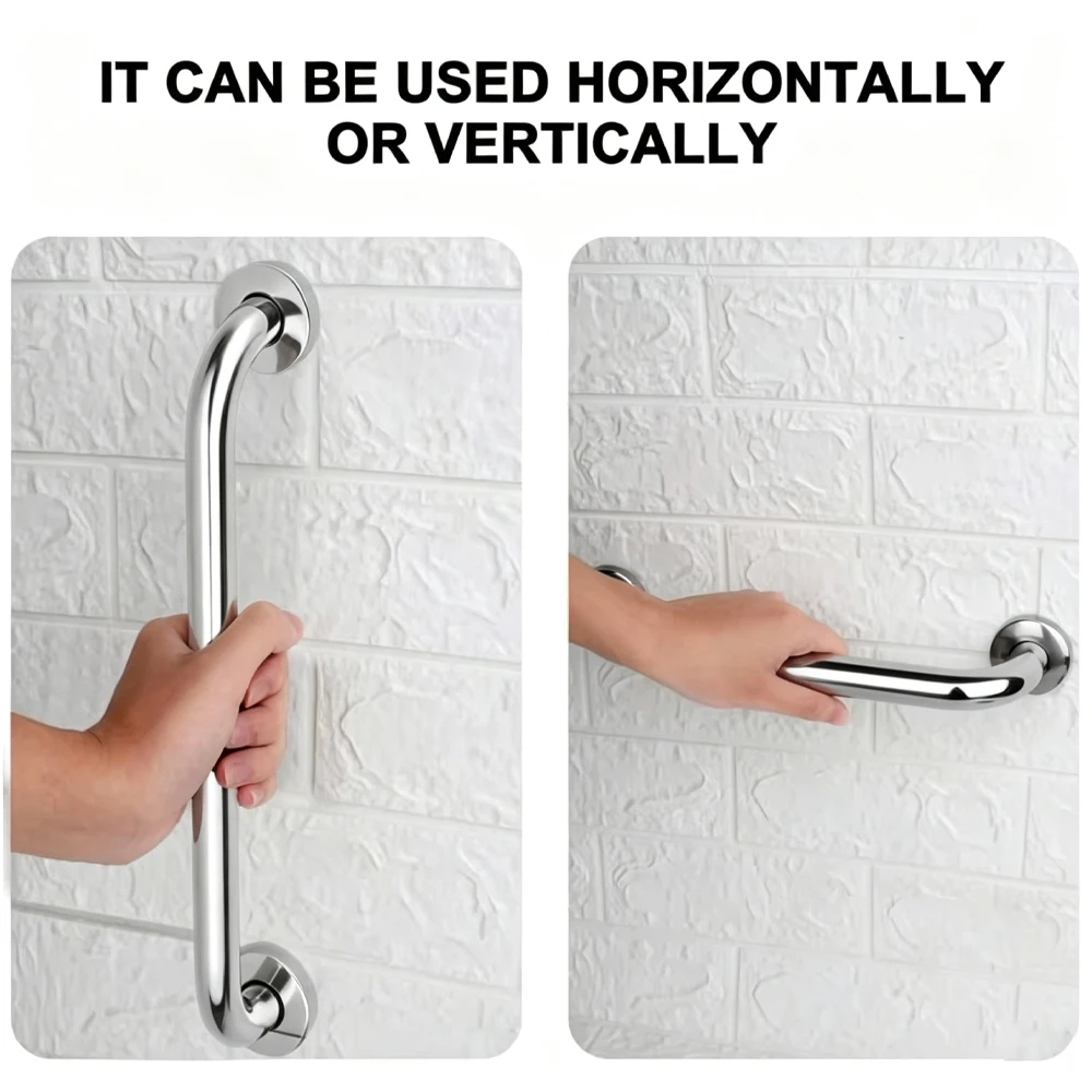 Anti Slip Handle Shower Armrest Bathroom Safety Railing Accessible Bathroom Multifunctional Towel Rack Furniture and Hardware