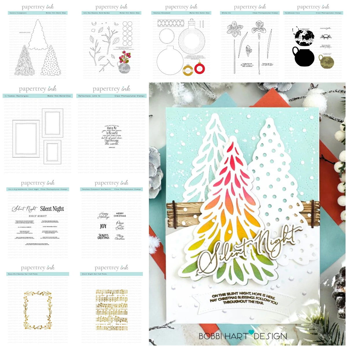 

Christmas Into the Blooms Bold Berries New Metal Cutting Dies Stamps Scrapbook Diary Decoration Embossing Cut Dies Template