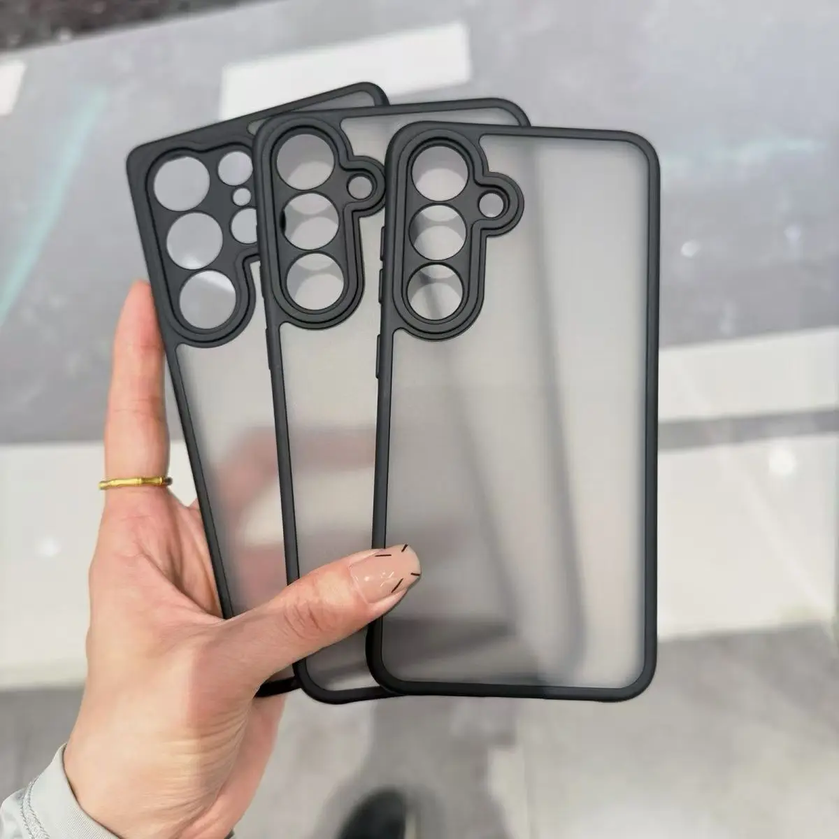 Für Samsung S26 Luxus stoßfeste Schutzhülle mit mattem Hautgefühl für Samsung Galaxy S26 Plus S26+ S26Plus S26Ultra