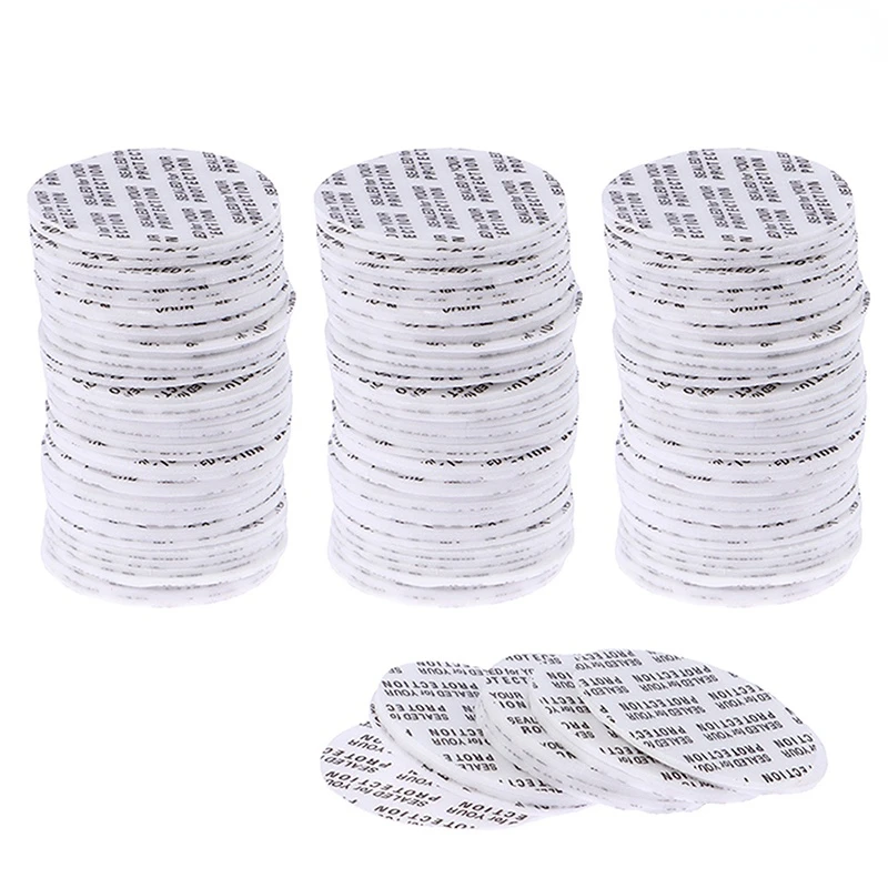 Pressure Sensitive Seal Cap 200Pcs/set 20-82mm Self-adhesive Foam Pressure Sensitive Seal Cap Lining Tamper Resistant Seal Liner