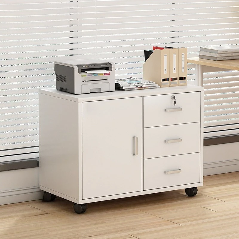 lockable storage File cabinet floor-to-ceiling office small low filing cabinets removable Multipurpose meuble document furniture