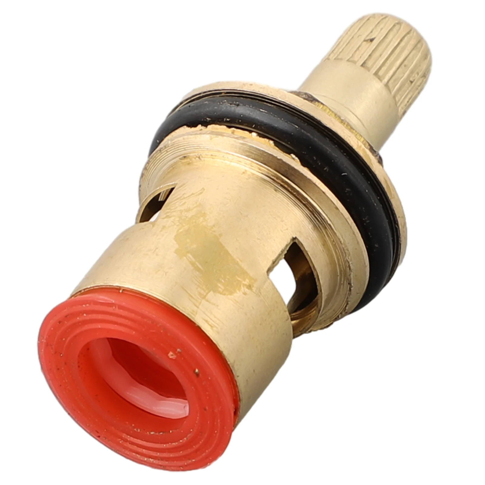 Ceramic Cartridge for 1/2 inch Quarter Turn Tap Valves Total Height 45mm Width 23mm Waist to Base 24mm Base Diameter 18mm