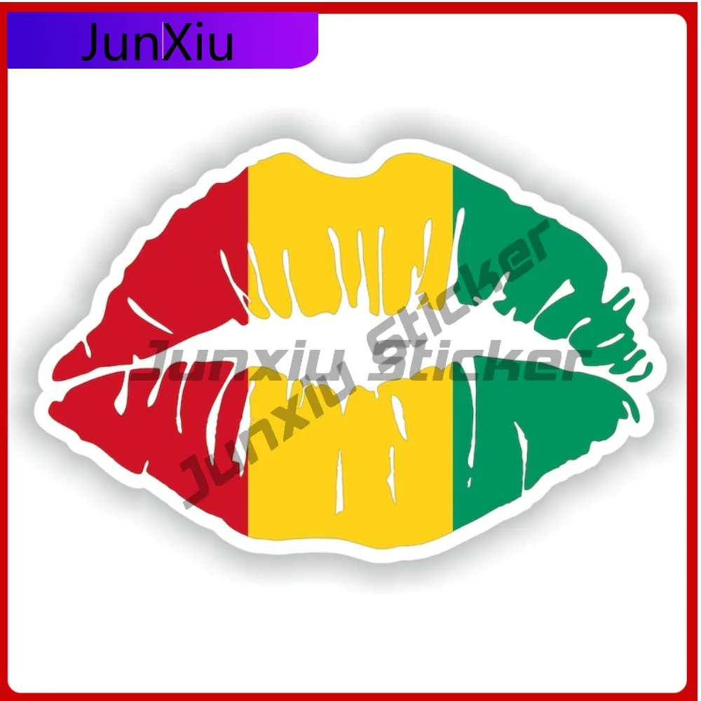 

Guinea Lips Cute Wall Fade Resistant Sticker Vinyl Bumper Accessory Stylish Car Vehicle Waterproof Laptop Decal Truck Popular