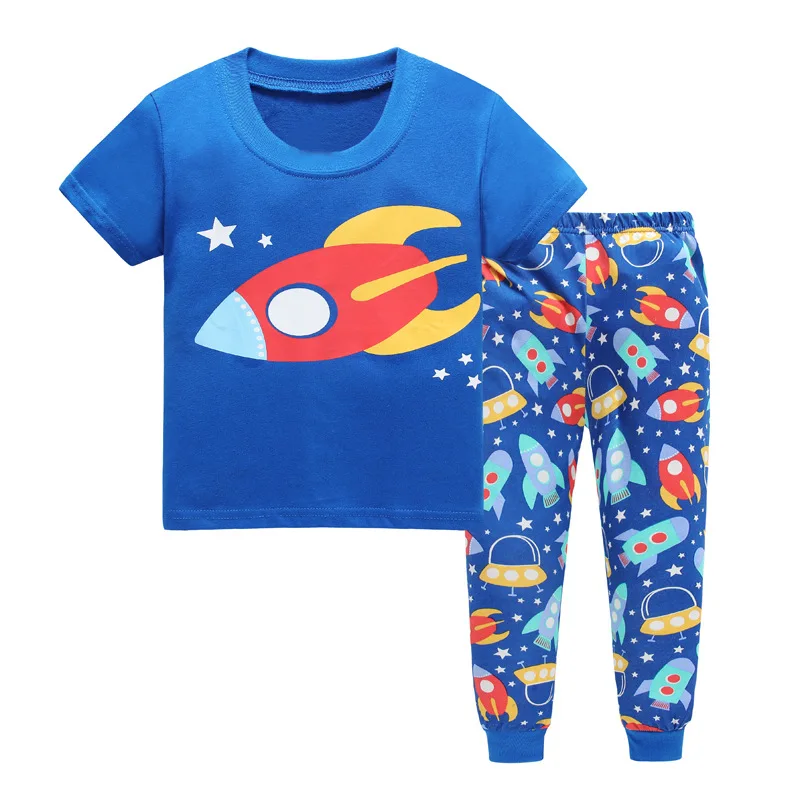 

Boys' Pajamas 2-Piece Set Children's Pajamas Boys' Homewear Children's Homewear Cotton Pajama Set