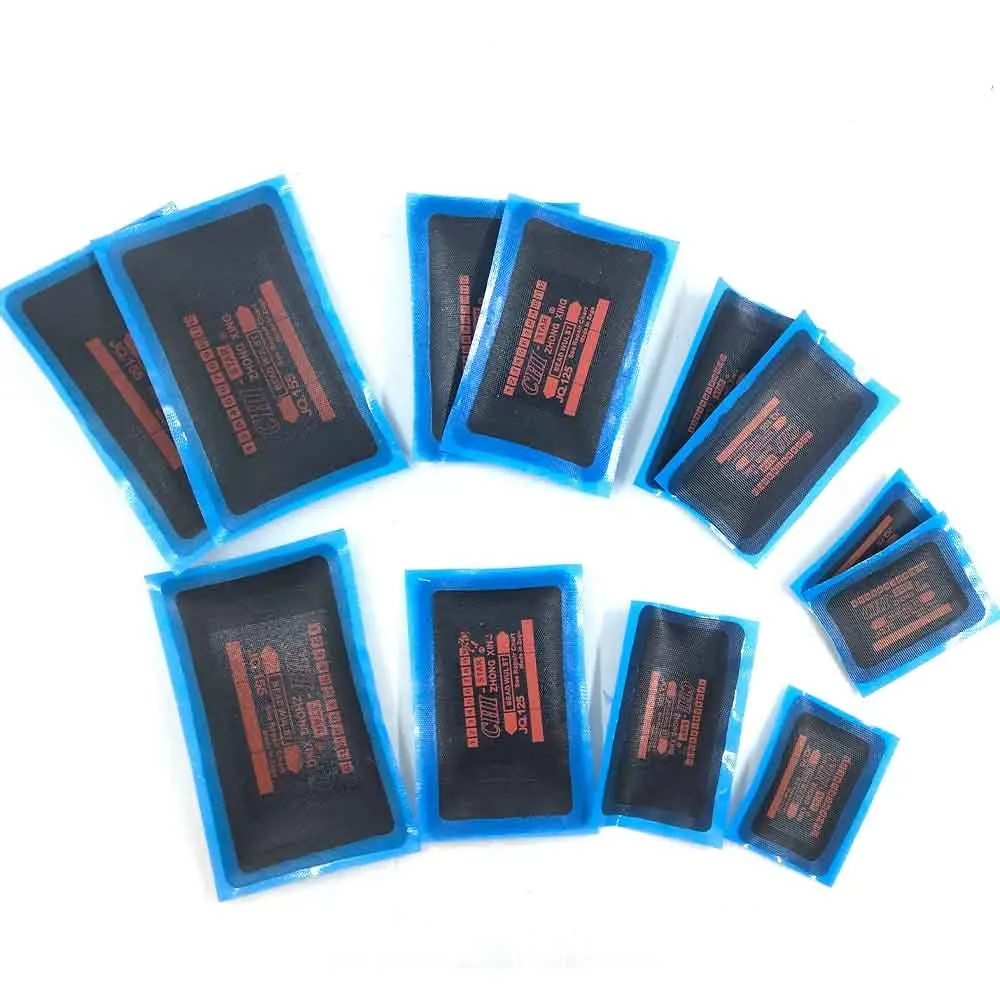 Four Sizes Meridian Tube Cold Patch Film Tire patches for automobiles and trucks Tire repair tools for automobiles