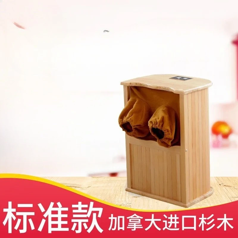 Far infrared foot bath bucket spectral holography energy health heating sweat steam physiotherapy wooden barrel factory