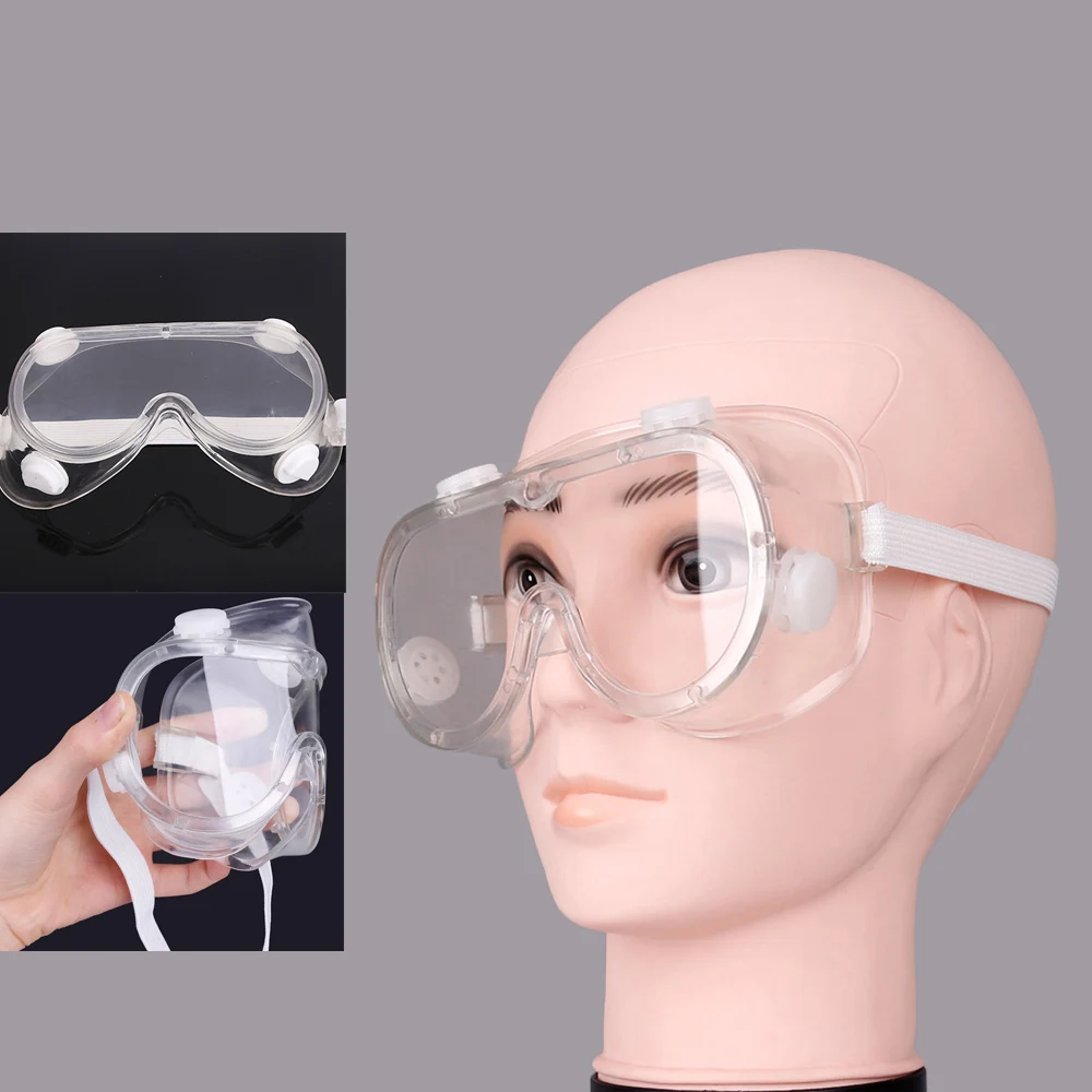 Safety Goggle Anti Splash Transparent Safety Goggles Lab Eye Protection Protective Safety Goggle Anti-dust Supplies