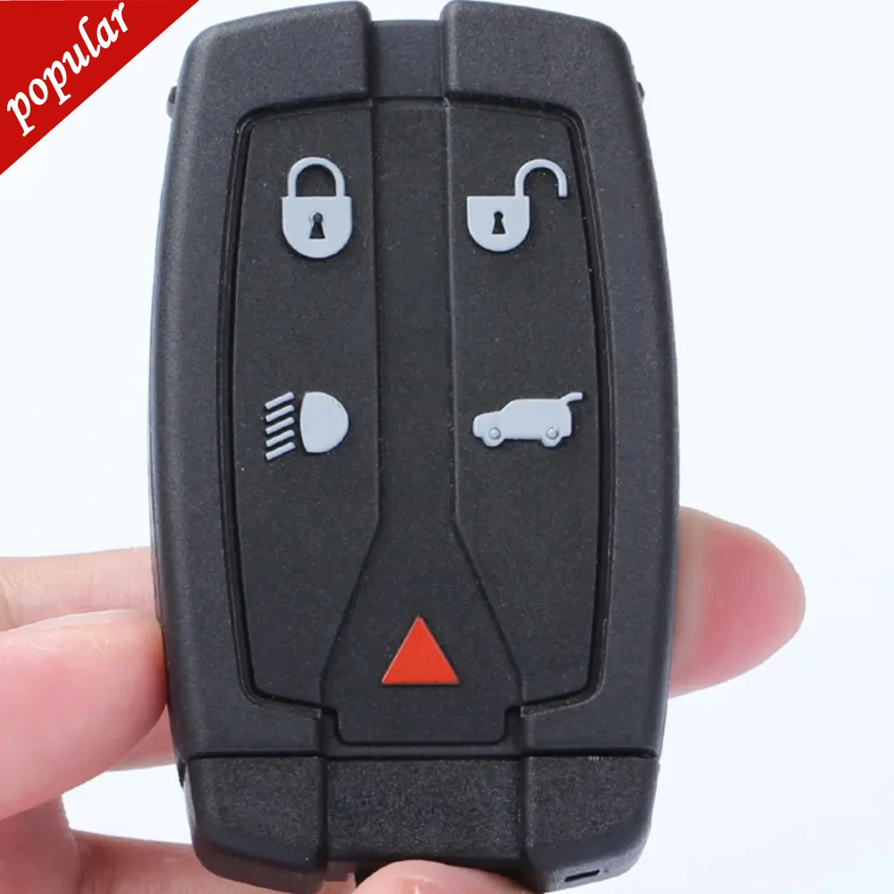 

Black 5-button Smart Card For Remote Key, Land Rover Freelander 2 Vehicle Key Replacement Housing, Accessories