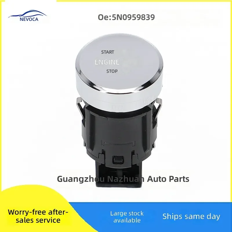 For VW Tiguan Golf Passat Lavida One Push Start Stop Engine Switch Button 5N0959839
