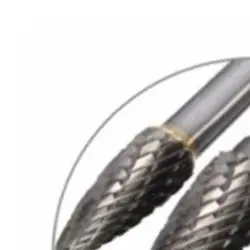 4pc Long Reach Carbide Rotary Burr 1/4 Inch Shank 6mm 150mm CNC Engraving Bit For Hard Steel Cast Iron Metal Wood Working Tools