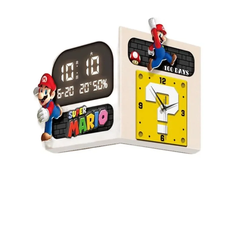 لا يوجد ثقب زاوية غرفة المعيشة على الوجهين، ساعة ماريو، ساعة حائط #1