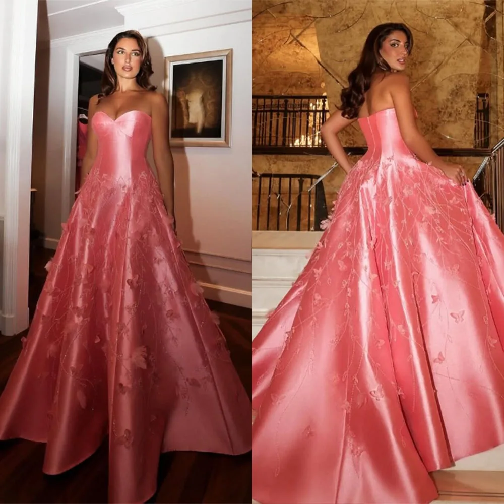 

Высокое качество по индивидуальному заказу милая длина до пола аппликации с открытой спиной без рукавов из бисера женское элегантное платье женское для свадебной вечеринки