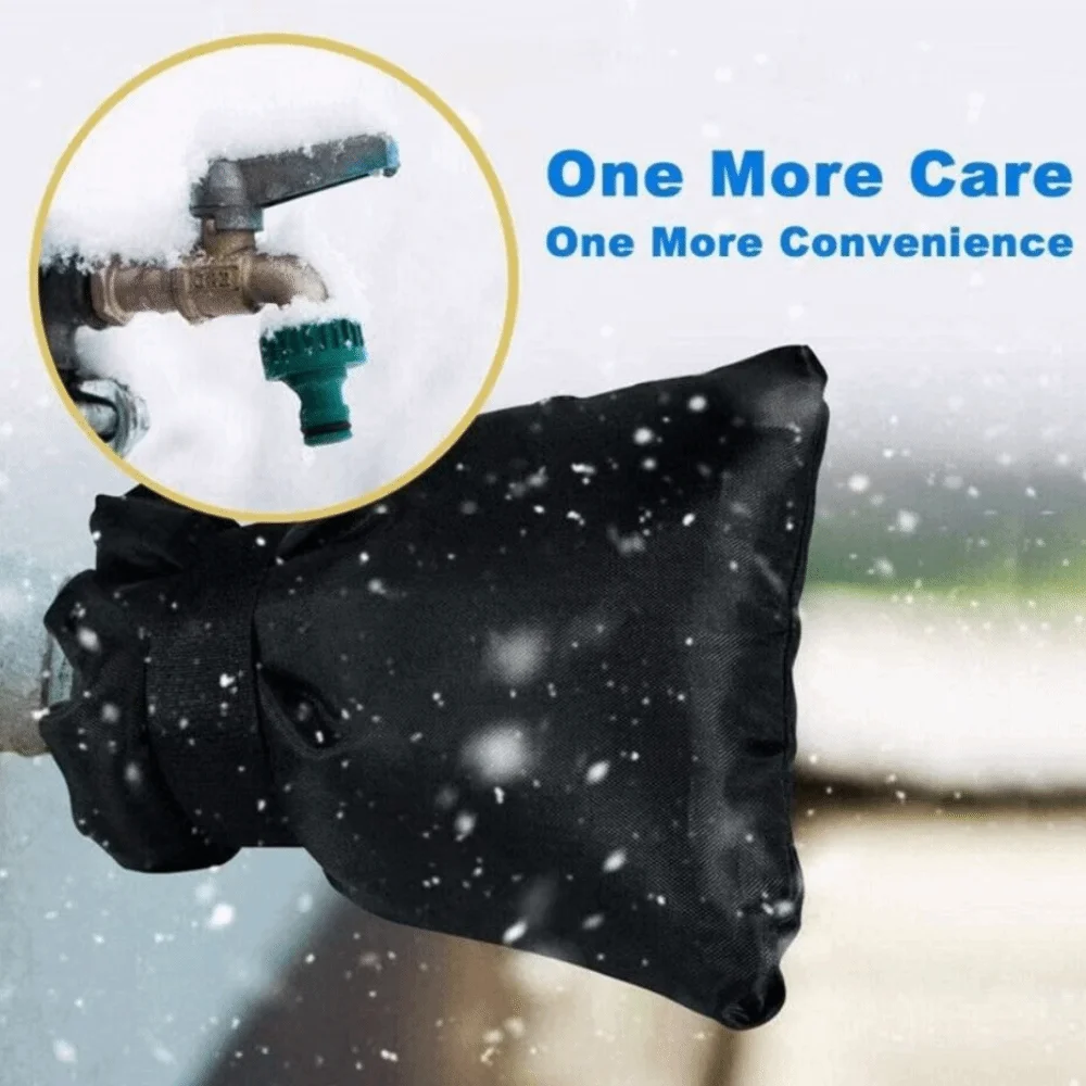 

Waterproof Frost-Proof Faucet Covers Freeze Protection Insulated Spigot Covers Reusable Thicken Faucet Protector Outdoor Kitchen