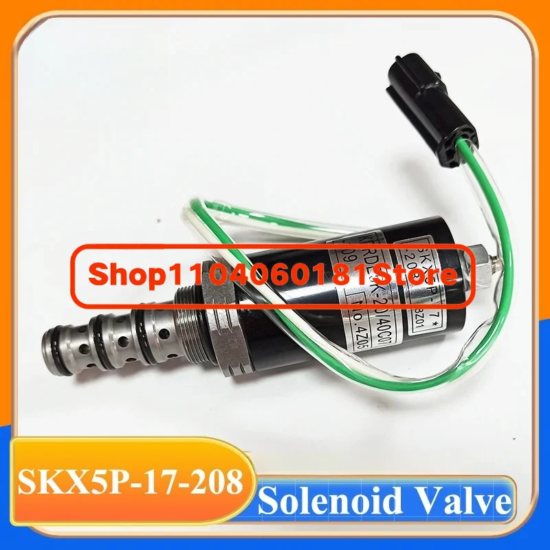 DX150 DH220 R215-7 R225-7 Solenoid Valve KDRDE5K-20/40C07-109 SKX5P-17-208 For Excavator Solenoid XJBN-00382 XJBN-00014
