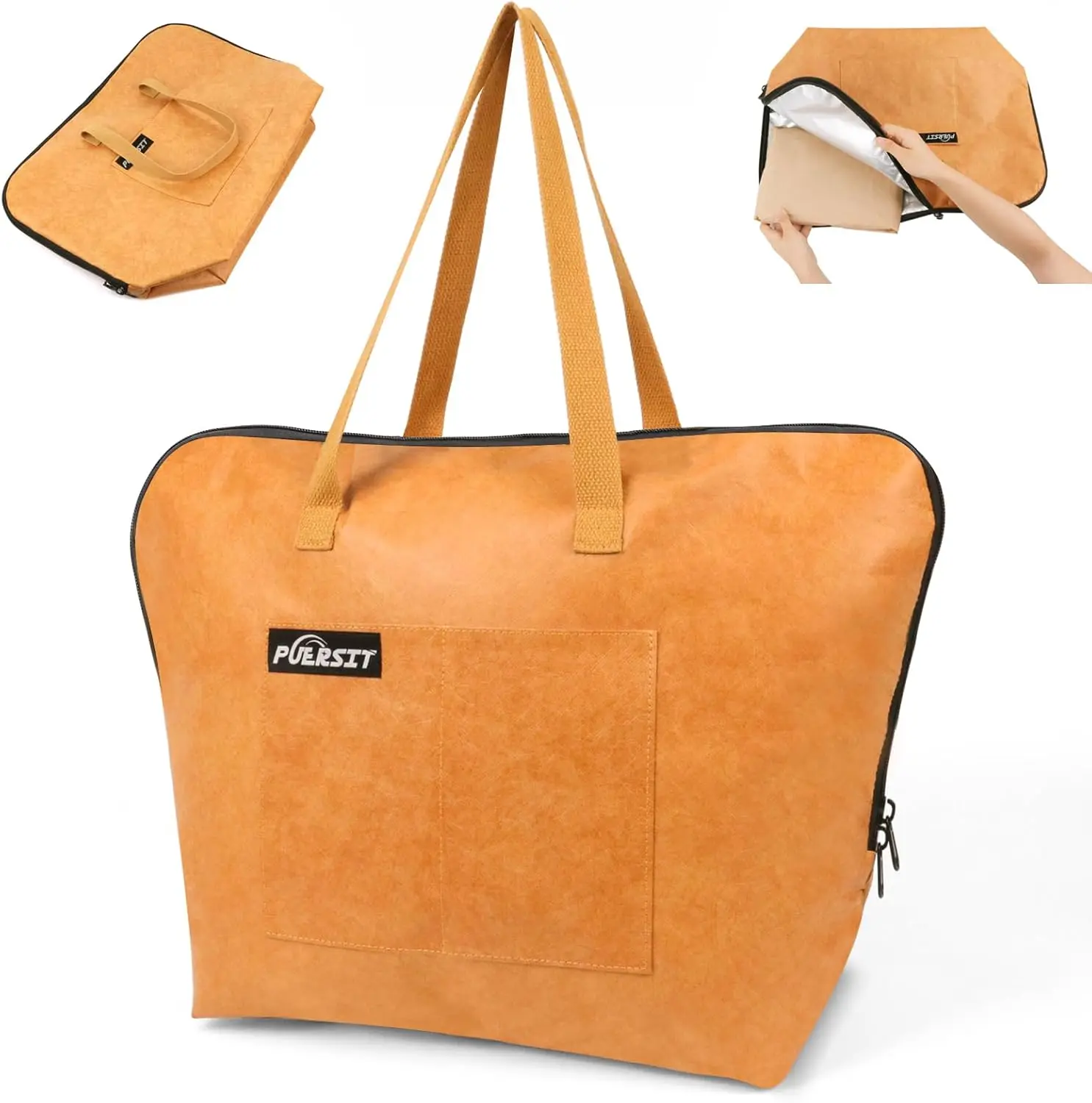 

BBQ Meat Resting Bag, 21in Insulated Blanket for Brisket, Pork & Turkey, Easy-Drip Design with 25 Butcher Papers