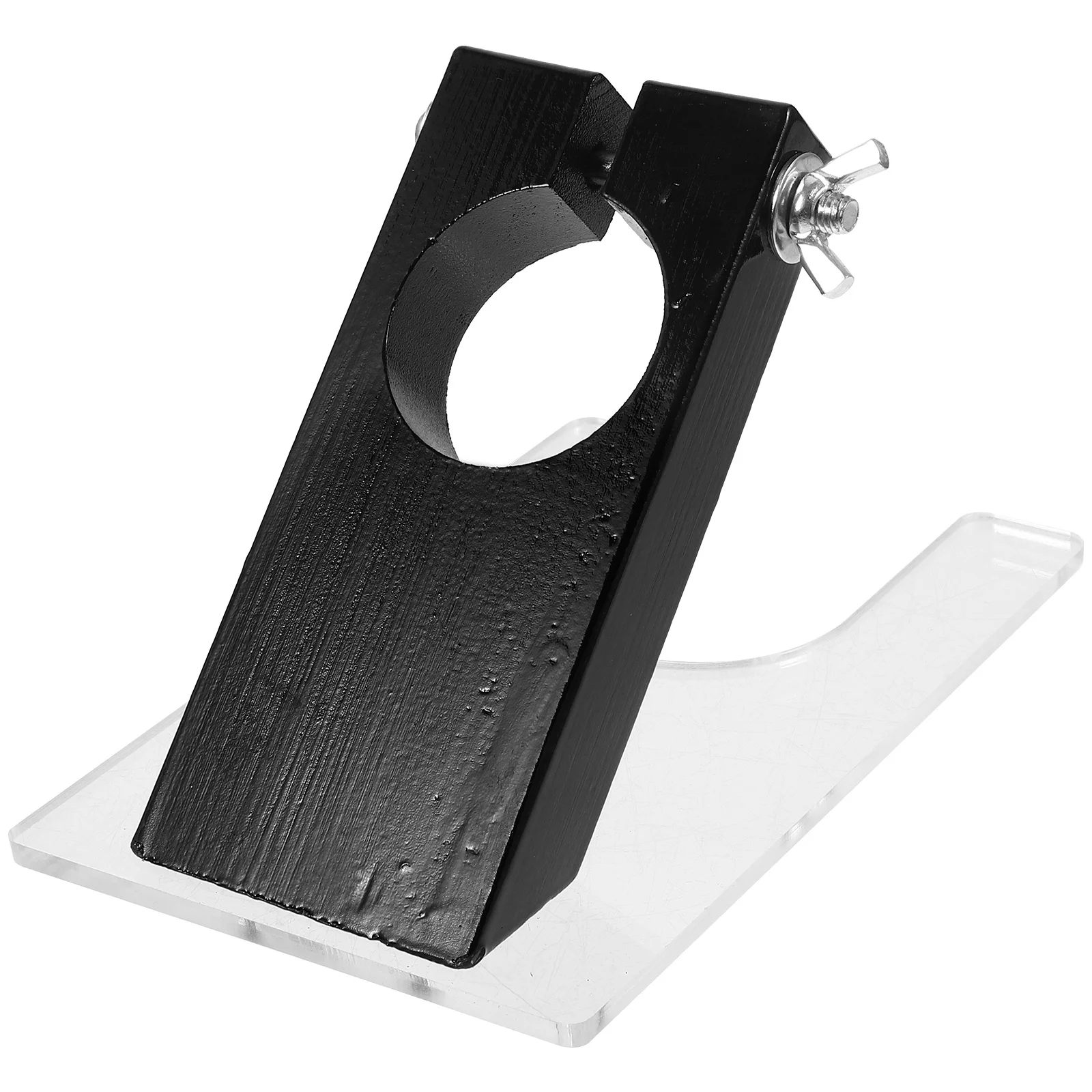 

Pet Wool Clipper Holder Wood Plastic Carpet Trimmer Guide Storage Rack For Home Rug Tufting Carpet Trimmer Base