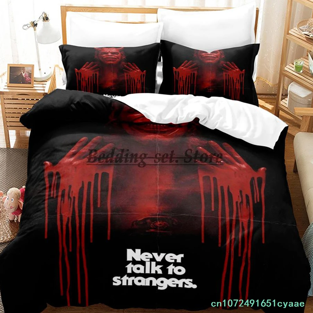 The Black Phone Bedding Set Single Twin Full Queen King Size Bed Set Aldult Kid Bedroom Duvetcover Sets 3D Print Bed Sheet Set