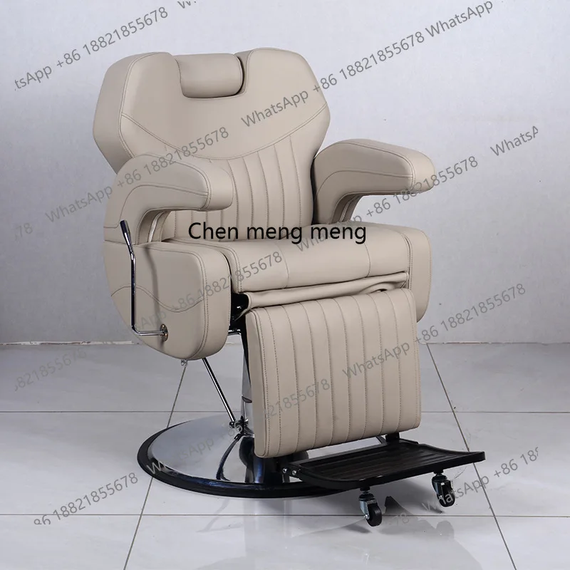 

The barber shop can be reclined, salons can be permed and dyed, and the hair salon seat can be rotated.
