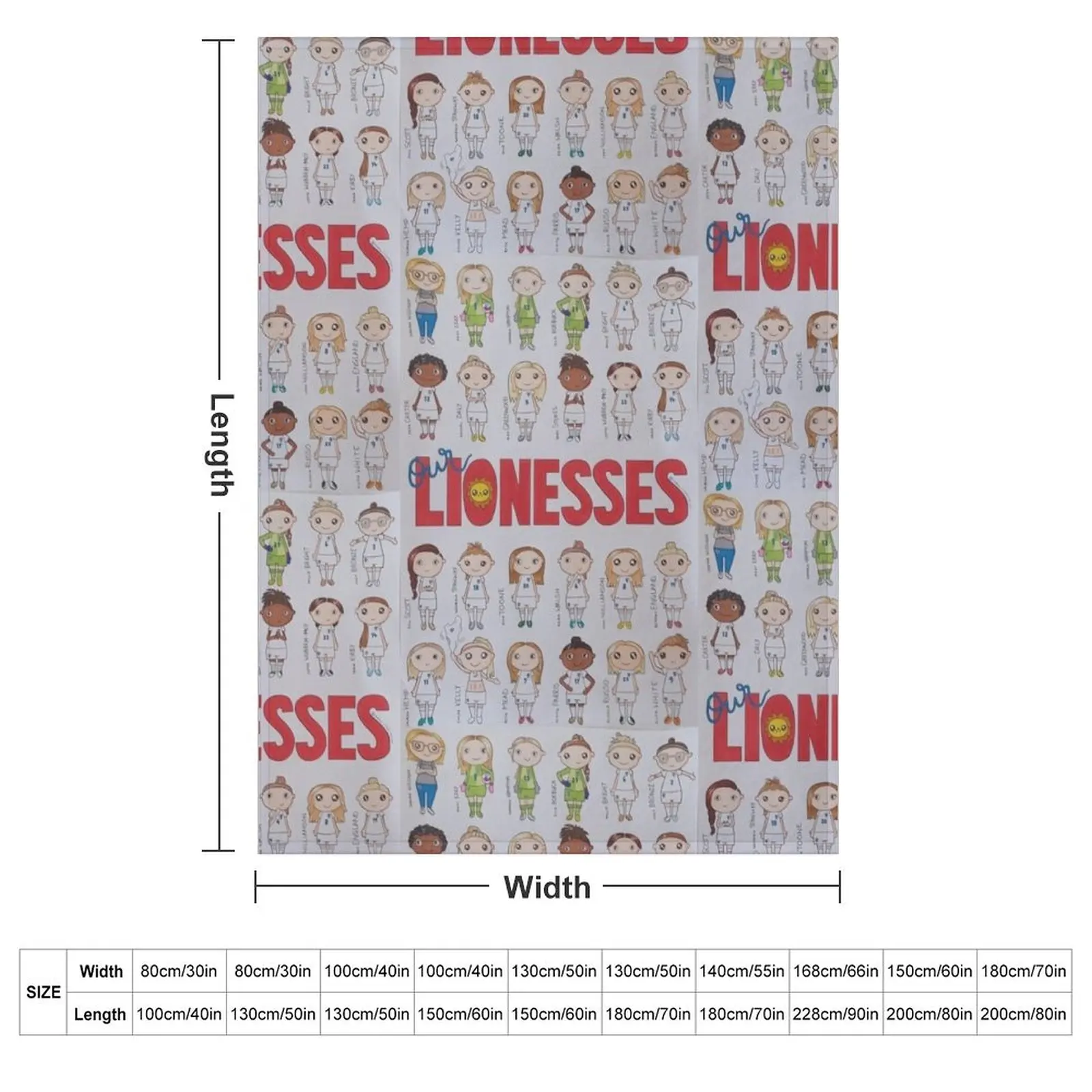 Our Lionesses Throw Blanket couch cozy soft plush fuzzy picnic outdoor blanket